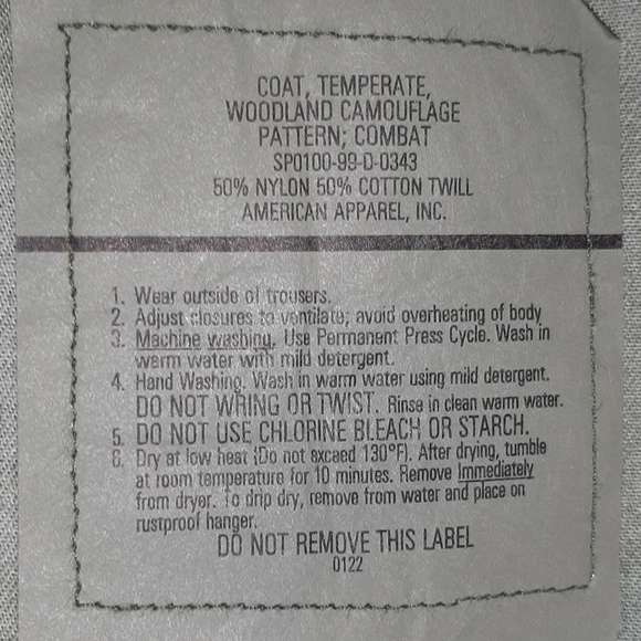 American Apparel  Inc. Camouflage Jacket - Picture 9 of 10